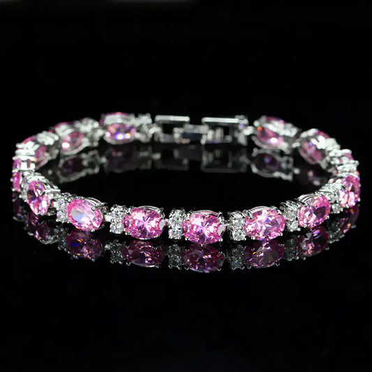 Oval Zirconia Bracelet